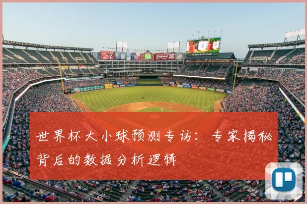 世界杯大小球预测专访：专家揭秘背后的数据分析逻辑