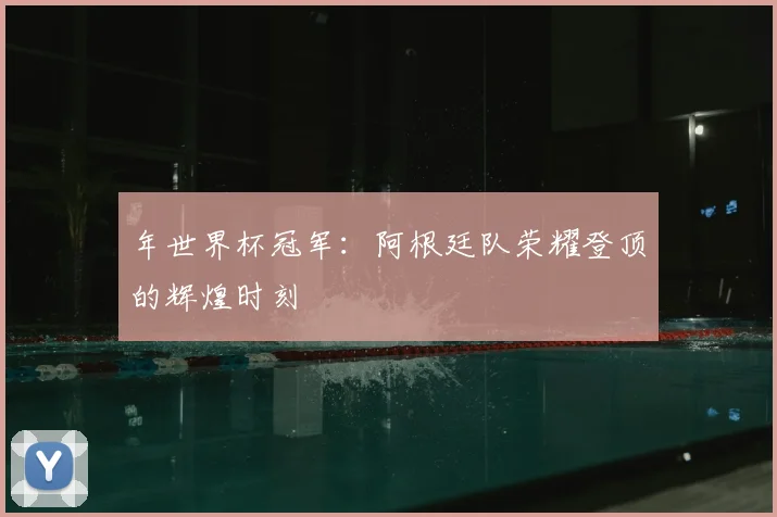 年世界杯冠军：阿根廷队荣耀登顶的辉煌时刻
